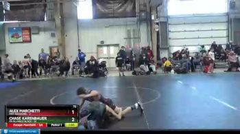 72 lbs Round 3 (4 Team) - Chase Karenbauer, PA Alliance Black vs Alex Marchetti, Mat Assassins