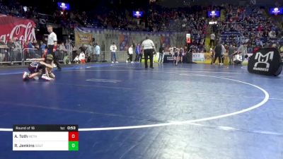 45 lbs Round Of 16 - Asa Toth, Methacton vs Rhett Jenkins, Southern Huntingdon