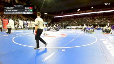 110 Class 2 lbs Cons. Round 2 - Addison St. George, Rockwood Summit vs Mialee Copeland, Francis Howell