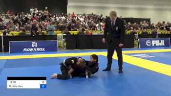 Justin Reno D Stricker vs Moses Sea Han 2024 IBJJF Jiu-Jitsu CON International