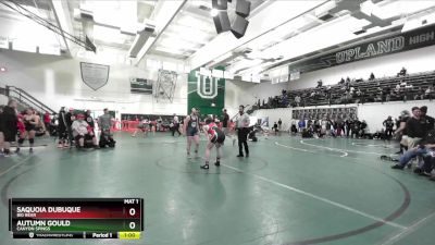 140 lbs 3rd Place Match - Saquoia Dubuque, Big Bear vs Autumn Gould, Canyon Spings