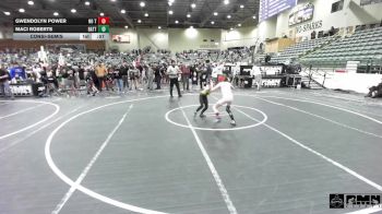 72 lbs Consolation - Gwendolyn Power, No Team vs Maci Roberts, Battle Mountain WC