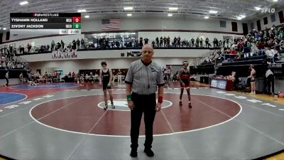 132 lbs Quarters & 1st Wb (16 Team) - Tyshawn Holland, McIntosh County Academy vs Cain Williamson, Irwin County