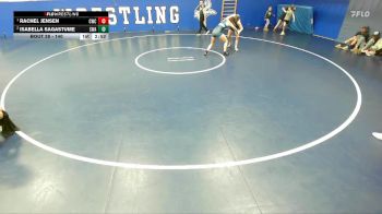 140 lbs Round 3 - Rachel Jensen, Champions Wrestling Club vs Isabella Sagastume, Sanderson Wrestling Academy