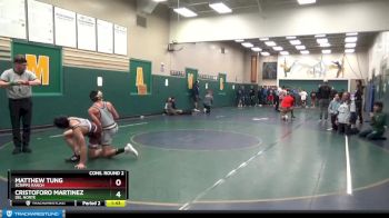 132 lbs Cons. Round 2 - Bryce Fullerton, Rancho Buena Vista vs AIDEN CHUR, Granite Hills