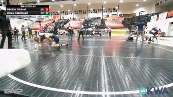 112 lbs Final - Bryson Gelinas, Grove Takedown Club vs Johan Rodriguez, Tulsa Blue T Panthers