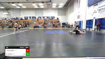 133 lbs Cons. Round 2 - William Smith, College Of Redwoods vs Omar Green, College Of Redwoods