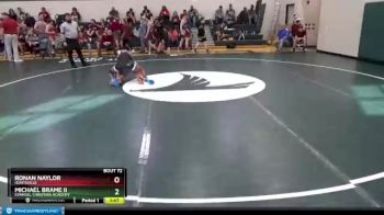126 lbs Round 2 - Michael Brame Ii, Evangel Christian Academy vs Ronan Naylor, Huntsville