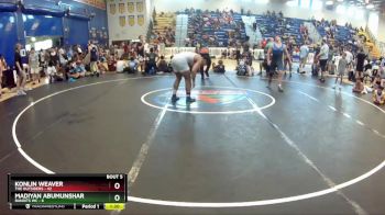 175 lbs Champ Round 1 (16 Team) - Konlin Weaver, The Outsiders vs Madiyan Abumunshar, Bandits WC