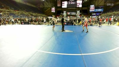 120 lbs Cons 8 #1 - Cole Gentsch, IL vs Blaze Van Gundy, OH