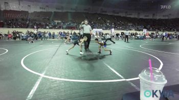 61 lbs Semifinal - Jett Rodriguez, Noble Takedown Club vs Jake Johnson, Pauls Valley Panther Pinners