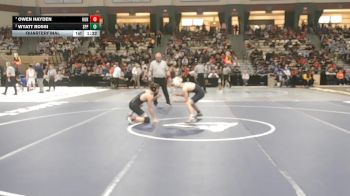 113-2A/1A Quarterfinal - Owen Hayden, Huntingtown vs Wyatt Rossi, Sparrows Point