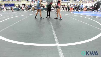 102 lbs Consi Of 8 #2 - Lana Vaughan, Team Guthrie Wrestling vs Karina Torrez, Cowboy Wrestling Club