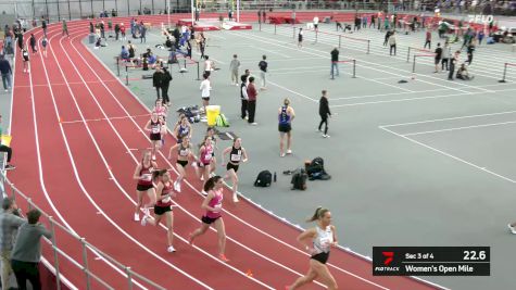 Women's Mile Open, Prelims 3