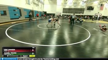 150 lbs Round 3 (10 Team) - Daniel Young, Fort Collins vs Eric Hansen, Mead