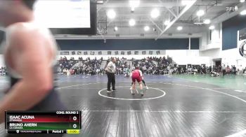 150 lbs Cons. Round 2 - Bruno Ahern, La Canada vs Isaac Acuna, Etiwanda