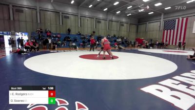 285 lbs Round Of 32 - Cooper Rodgers, Buchanan vs Dominic Soares, St. Joseph/Santa Maria