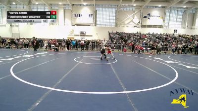 75 lbs Cons. Round 2 - Klyde Smith, Salamanca Youth Warriors vs Christopher Collyer, Firehouse Brawlers Wrestling