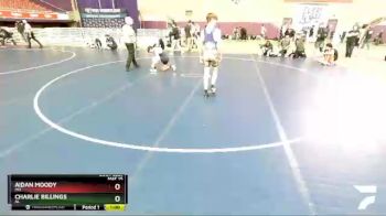 132 lbs Cons. Round 1 - Aidan Moody, MO vs Charlie Billings, AL