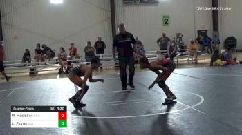 90 lbs Quarterfinal - Rayvon Mcclellan, Team Tulsa vs Luis Flores, Scissortail WC