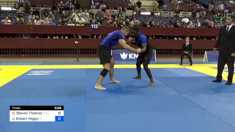 Carl Steven Thomas vs Joshua Robert Higgs 2024 Pan IBJJF Jiu-Jitsu No-Gi Championship