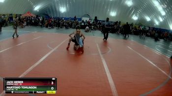 88 lbs Round 1 (6 Team) - Jack Hieber, Kardiac Kidz vs Martonio Tomlinson, Lake WC