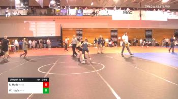 106 lbs Consolation - Spencer Hyde, Mendham vs Will Inglis, Moorestown