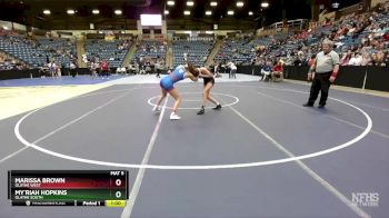 110 lbs Cons. Round 3 - Ashley Alonso, Dodge City vs Taylie Heston, Topeka-Seaman