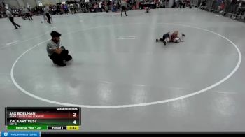 53 lbs Quarterfinal - Jax Boelman, Sebolt Wrestling Academy vs Zackary Vest, SOT-C