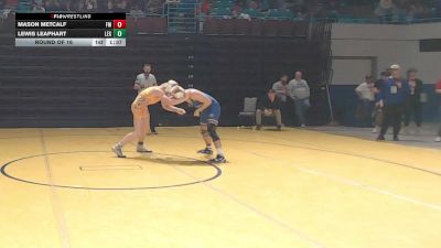 175 lbs Round Of 16 - Mason Metcalf, Fort Mill vs Lewis Leaphart, Lexington