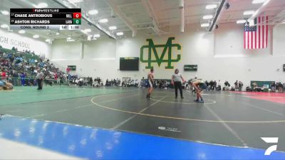 120 lbs Cons. Round 3 - Ashton Richards, Santa Rosa Academy vs Chase Antrobious, Millikan