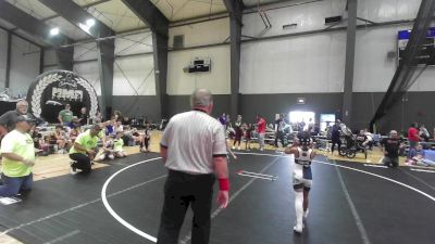 58 lbs 5th Place - Lexi Houtz, McKenzie River Mat Club vs Cali Romero, Victory Wrestling-Central WA