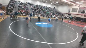 139 lbs Champ. Round 1 - Lincoln Yackanech, Penn Manor Hs vs Chase Huggins, Elizabethtown Area Hs