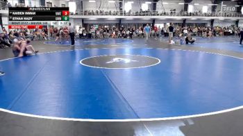 Silver 149 lbs Cons. Round 2 - Kaiden Inman, Unattached vs Ethan Hady, Cornell College