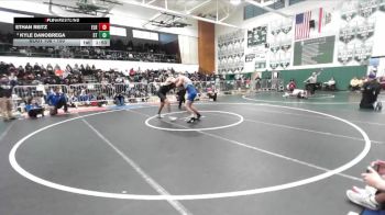 150 lbs Champ. Round 1 - Ethan Reitz, El Rancho vs Kyle DaNobrega, South Torrance