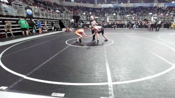125 lbs Consi Of 4 - Brantley Williams, Maize WC vs Kanyon Vaughn, East Kansas Eagles