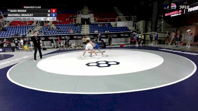 120 lbs Cons. Rd Of 16 - Alex Rozas, LA vs Maxwell Bradley, OK