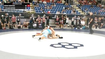 144 lbs Champ. Rd Of 128 - Noah Sanchez, Nevada vs Kylan Ooton, Oklahoma