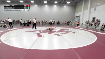 60 lbs Rr Rnd 1 - Garrett Lamb, TDWC Minions Orange - EL vs Hunter Stark, Yorktown Wrestling Club - EL