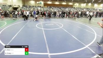 Rr Rnd 1 - Abraham Diaz, Madera WC vs David Craig, Cottage Grove WC