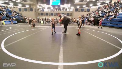 45 lbs Consi Of 8 #2 - Kolsen Ashley, Blackwell Wrestling Club vs Jericho Ferguson, Blue Devil Wrestling