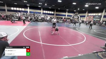 66 lbs Consi Of 4 - Brex Jensen, Delta WC vs Corbin Ansell, Mat Demon WC