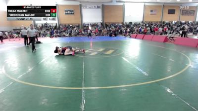 145 lbs Round Of 16 - Tessa Master, Watertown vs Brooklyn Taylor, Classical