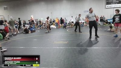 80 lbs Round 1 - Anthony Plesh, Motion Wrestling vs Maximus Quarry, Bethlehem