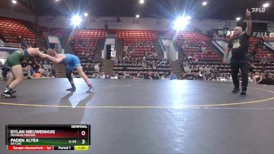 98 lbs Semifinal - Paden Alyea, Skyline vs Dylan Nieuwenhuis, Michigan Premier