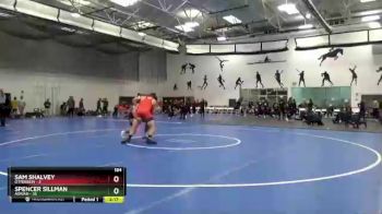 184 lbs Round 6 (8 Team) - Sam Shalvey, Otterbein vs Spencer Sillman, Adrian