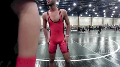 132 lbs Round Of 16 - Davi Moret, Cowboy Wrestling Club vs Jeremiah Flynn, Oakleaf High School
