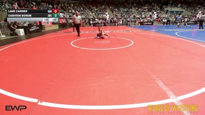 40 lbs Consi Of 8 #2 - Lane Carrier, Raw Wrestling Club vs Cashton Sorum, Salina Wrestling Club