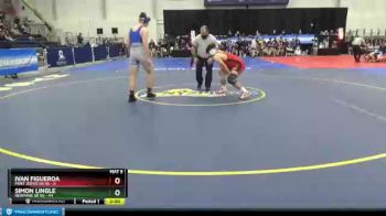 189 lbs Round 2 (3 Team) - Simon Lingle, Newfane Sr HS vs Ivan Figueroa, Port Jervis Sr HS