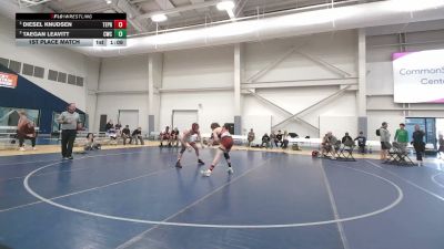 138 lbs 1st Place Match - Diesel Knudsen, Team Prestige vs Taegan Leavitt, Champions Wrestling Club